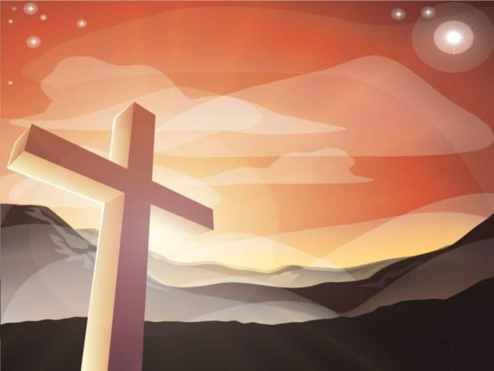 25 Free Church Backgrounds for Designers: Church Cross Vector Background