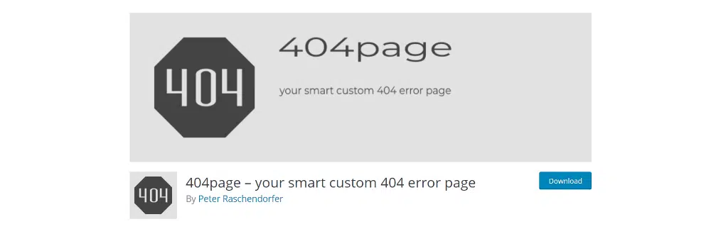 WordPress 404 Page Plugin
