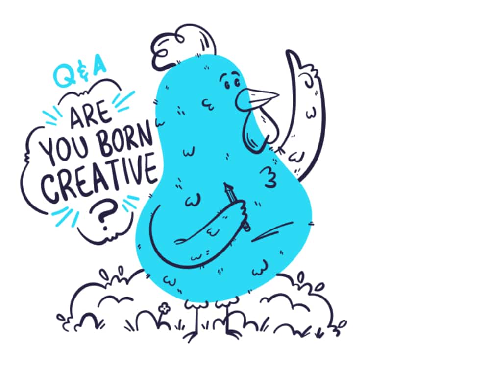 Common myths about graphic designers: They are Born Creative