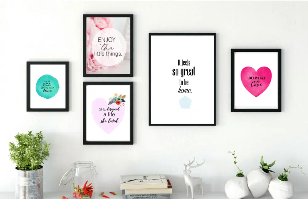 How To Earn Money As Graphic Designer: Printable Wall Art