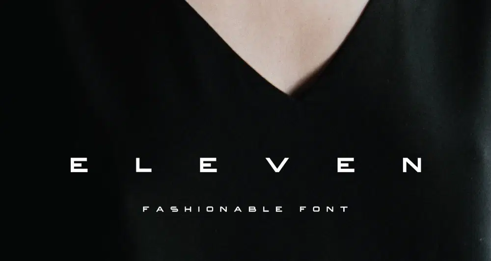 Glamourous Fonts for Designers working in Fashion Industry: Eleven