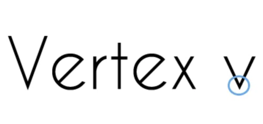 Typography Terms All Designers Must Understand: Vertex