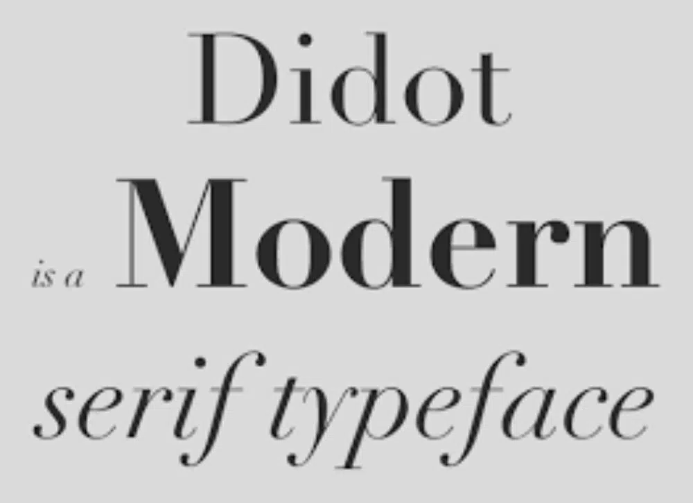 Typography Terms All Designers Must Understand: Serif