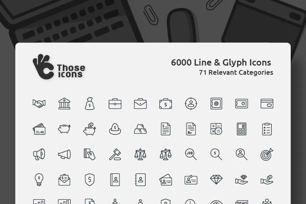 Line Design Icon sets for Your Collection: Icon Lines