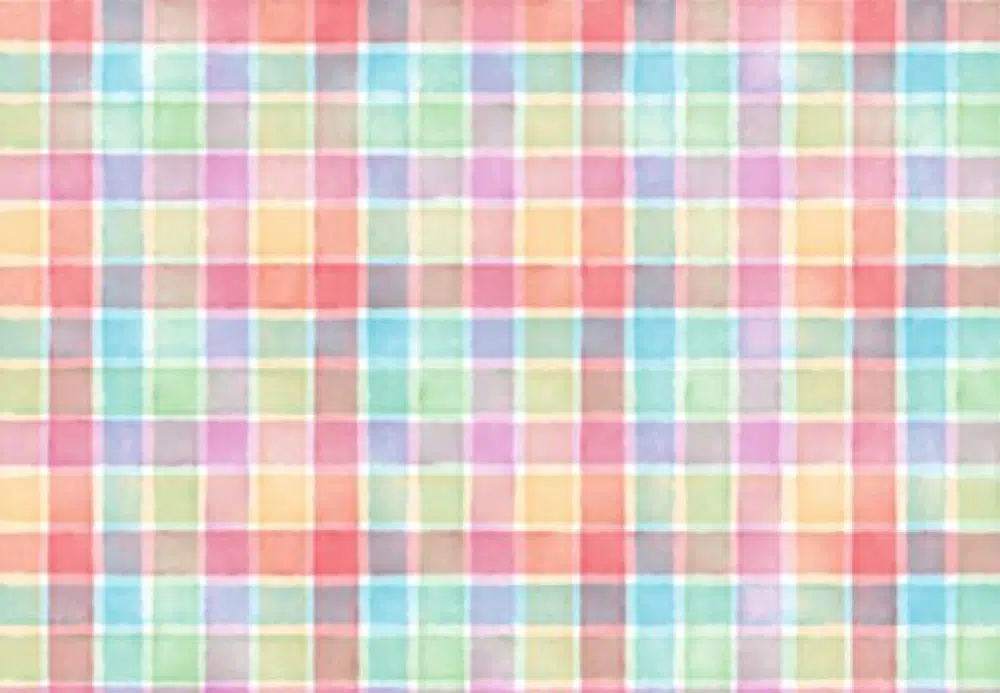 Free Beautiful Watercolor Textures & Patterns for Designers: Watercolor Plaid Squares Pattern