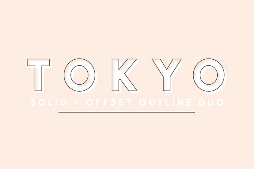 Best Fonts for Brochures & Flyers: Tokyo
