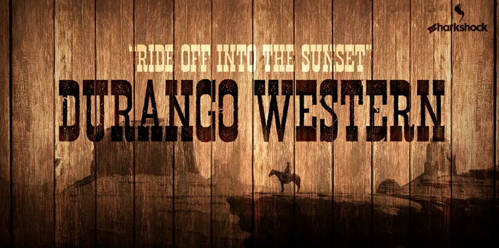 Free Cinematic Fonts for Videos: Durango
