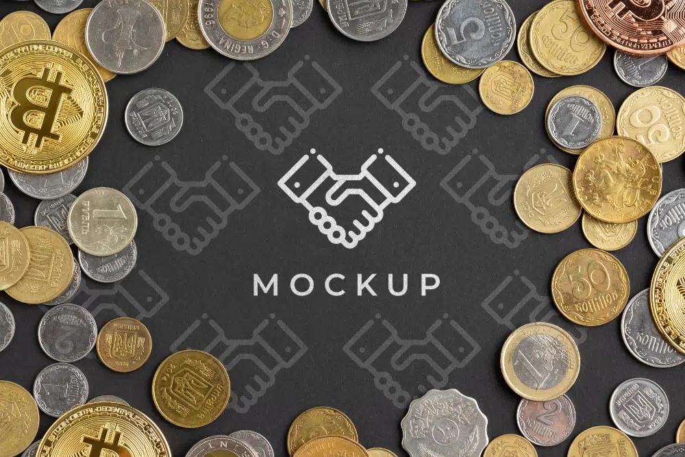 Amazing Crypto Currency Design Assets For Designers: Mockup