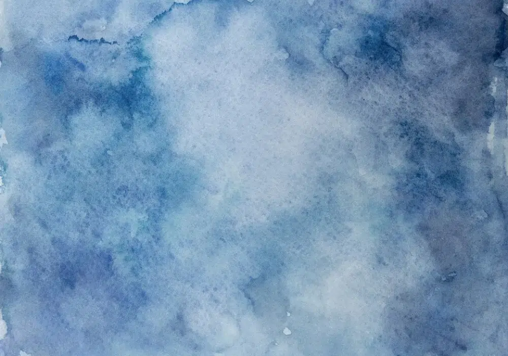 Free Beautiful Watercolor Textures & Patterns for Designers: Blue Ink Watercolor Texture