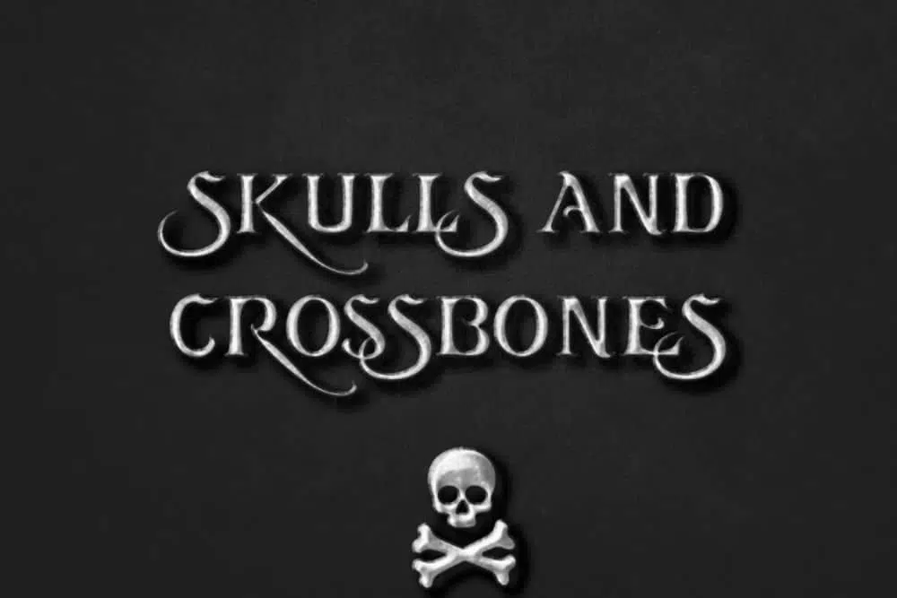 Free Cinematic Fonts for Videos: Skulls & Crossbones