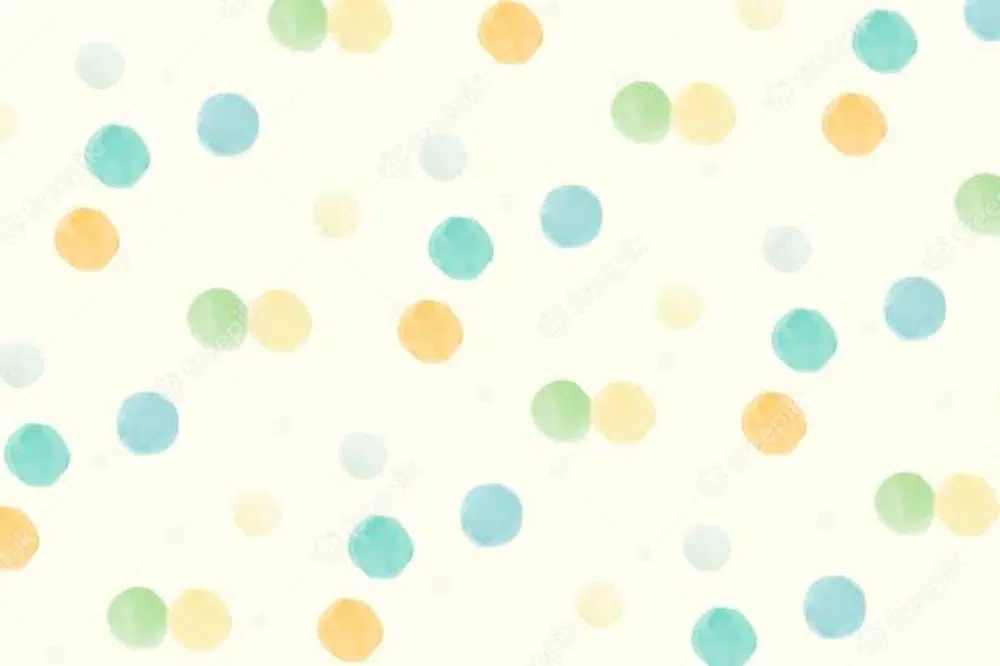 Free Beautiful Watercolor Textures & Patterns for Designers: Colorful Watercolor Dots Seamless Pattern