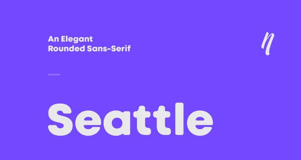 Best Fonts for Brochures & Flyers: Seatle Sans