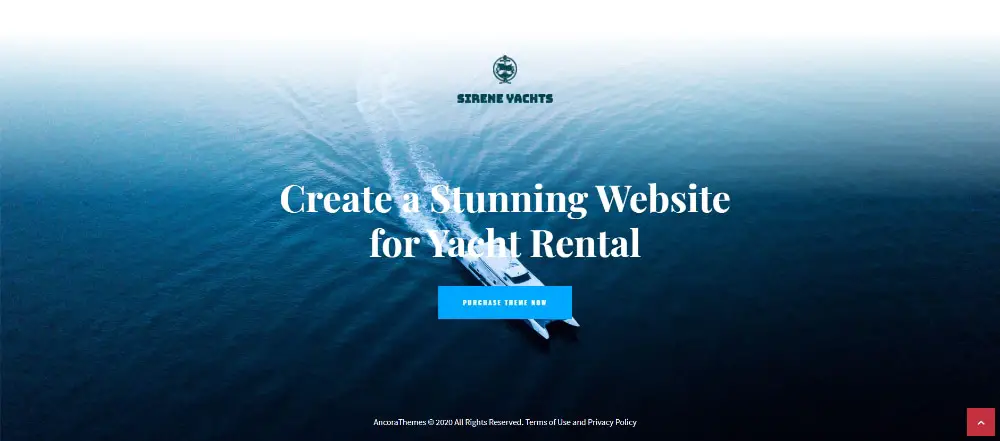 Beautiful WordPress Themes for Vacation Rental Websites: Sirene