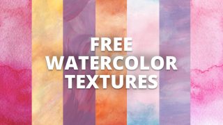 Free Beautiful Watercolor Textures & Patterns for Designers
