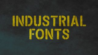 Free Industrial Fonts for Designers