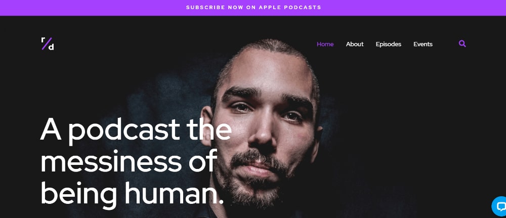 Creative WordPress themes for Video Bloggers: Podcast