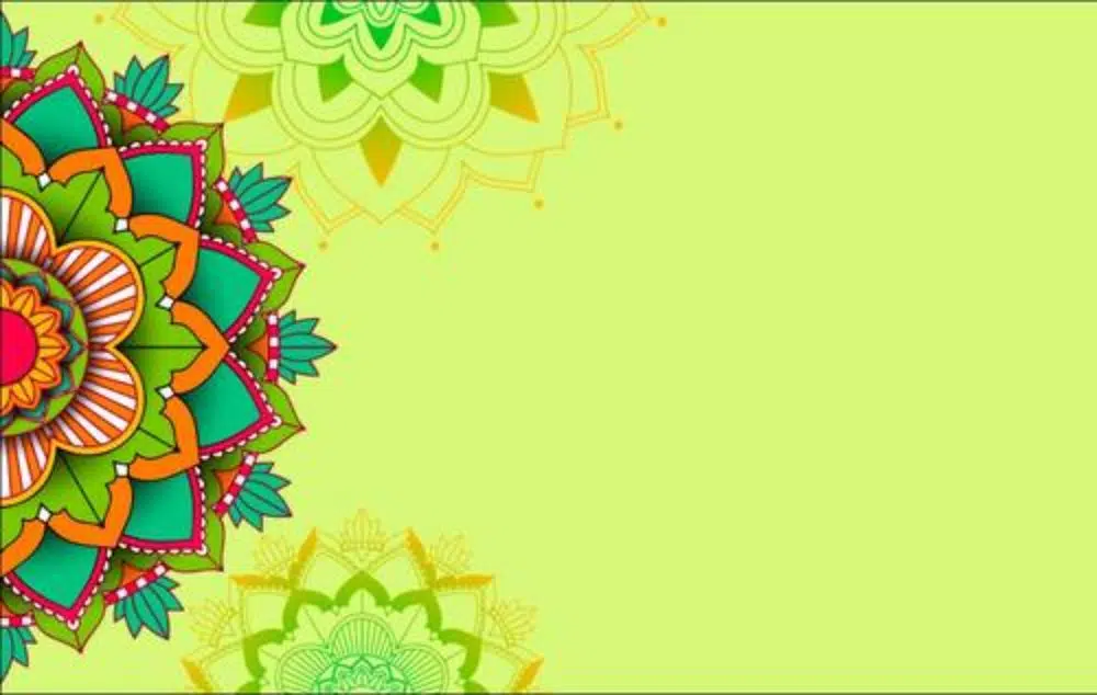Free Mandala Designs: Realistic Colorful Background