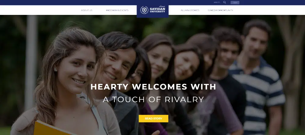 Awesome WordPress Themes for Colleges & Universities: Sayidan