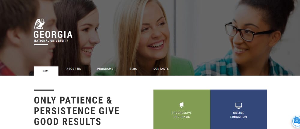 Awesome WordPress Themes for Colleges & Universities: University Theme