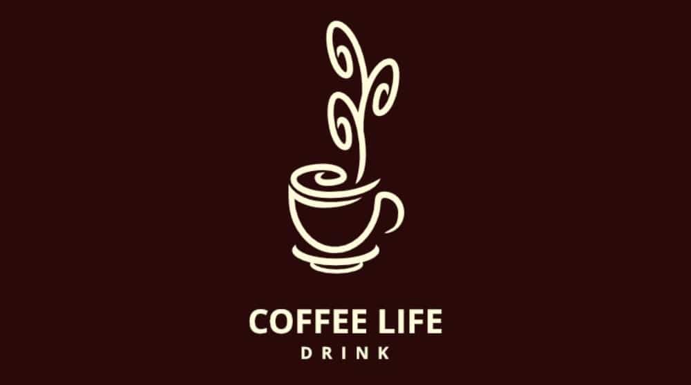 Free Highly Useful Food Logo Templates: Coffee Brown Logo