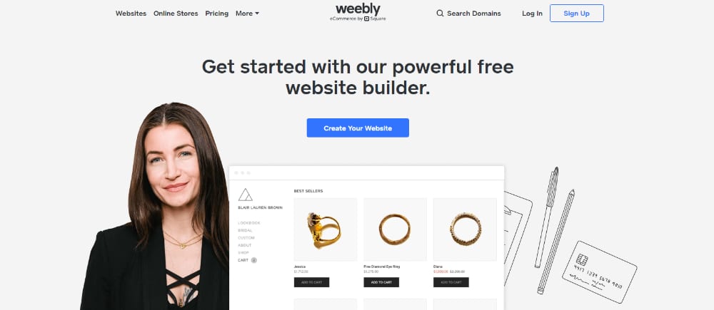 Responsive Website Builders for Mobile Friendly Websites: Weebly