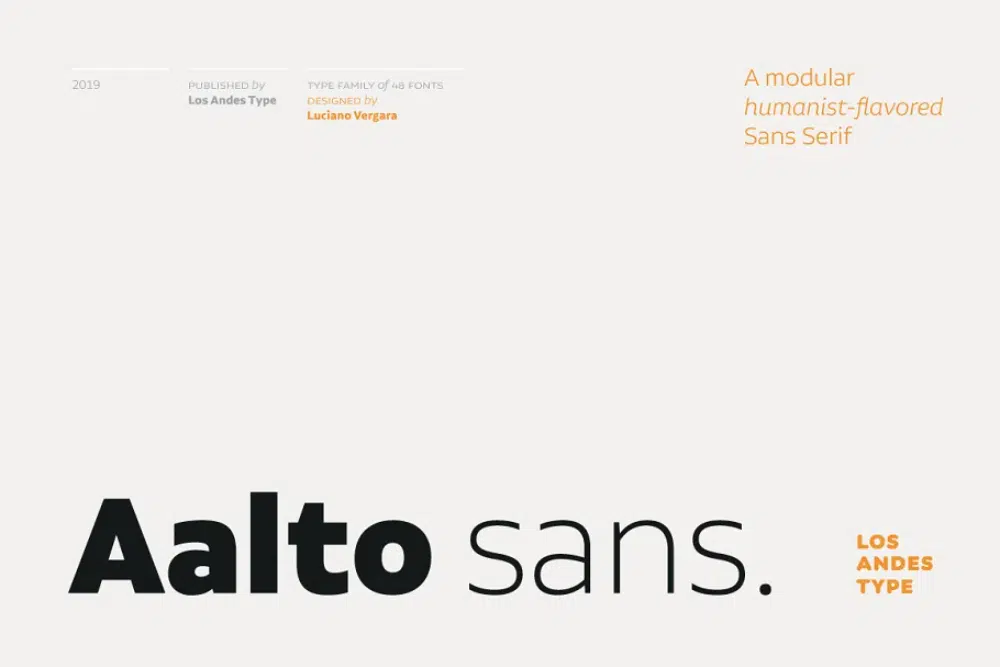 Best Fonts to Use for Digital Media: Aalto Sans