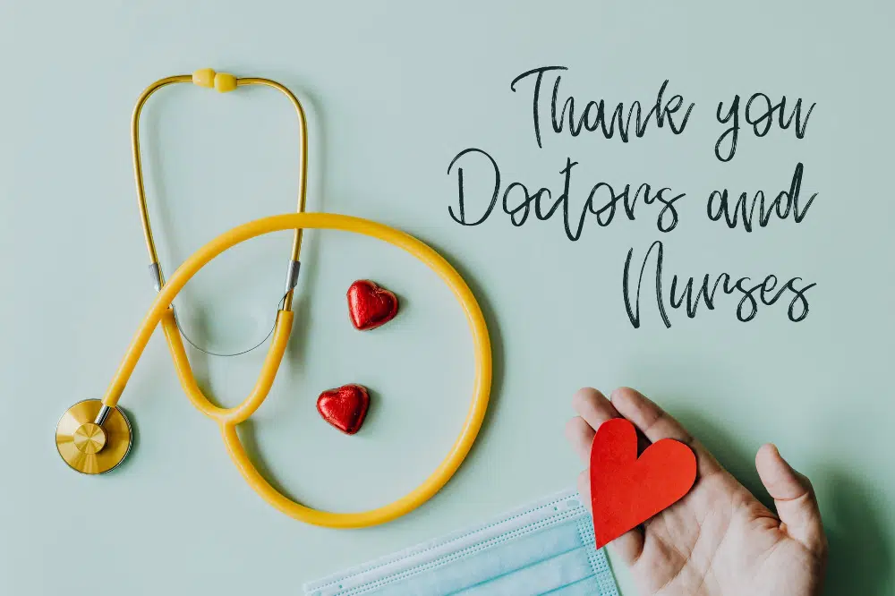 Free Design Assets for Healthcare Designers: Thank You Doctors and Nurses