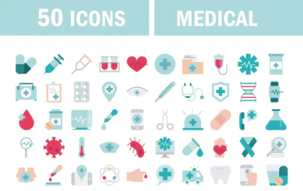 Free Design Assets for Healthcare Designers: Medical Related Icons