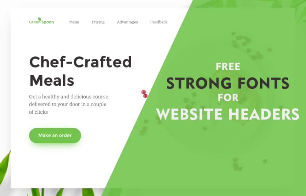 Free Strong Fonts for Website Headers