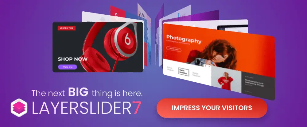 Image Of LayerSlider 7 Plugin - Amazing Suite Of Animation, Effects, Templates +