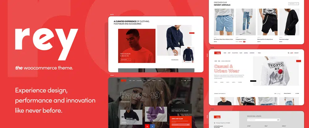 4. Rey theme for WooCommerce