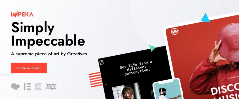 9. Impeka – Creative Multipurpose WordPress Theme