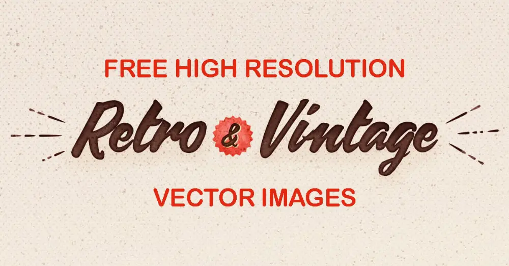 Free High-Resolution Retro and Vintage Vector Images: Old Fashion Styled Retro Vintage Cover