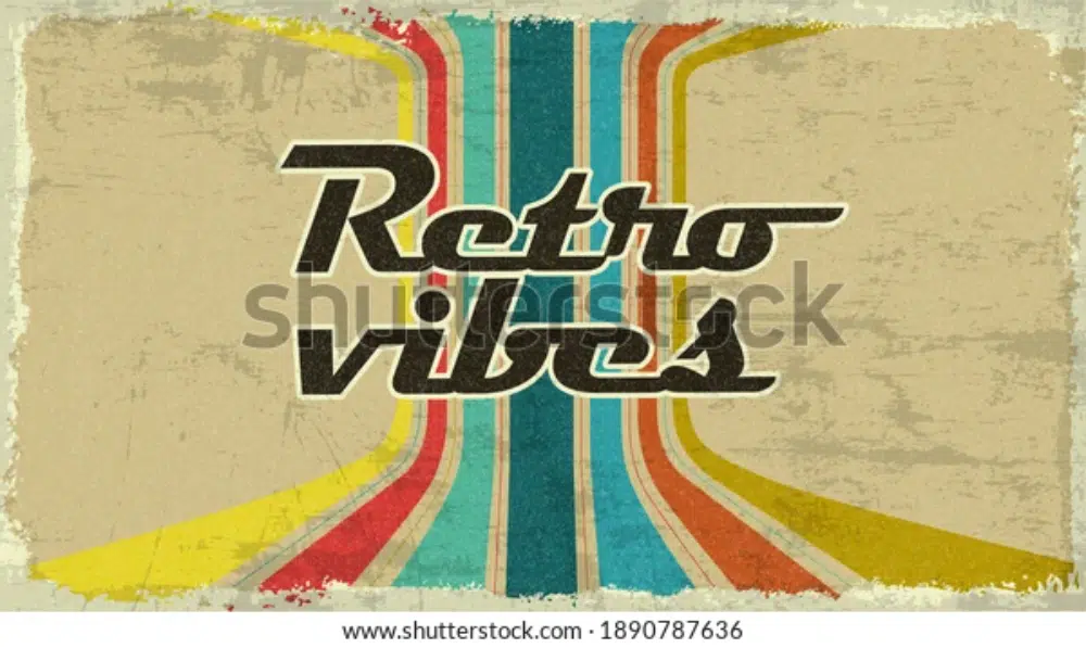 20 Free Retro & Vintage Vectors: 1970's And 1980's Retro Vibes Style Free Vector