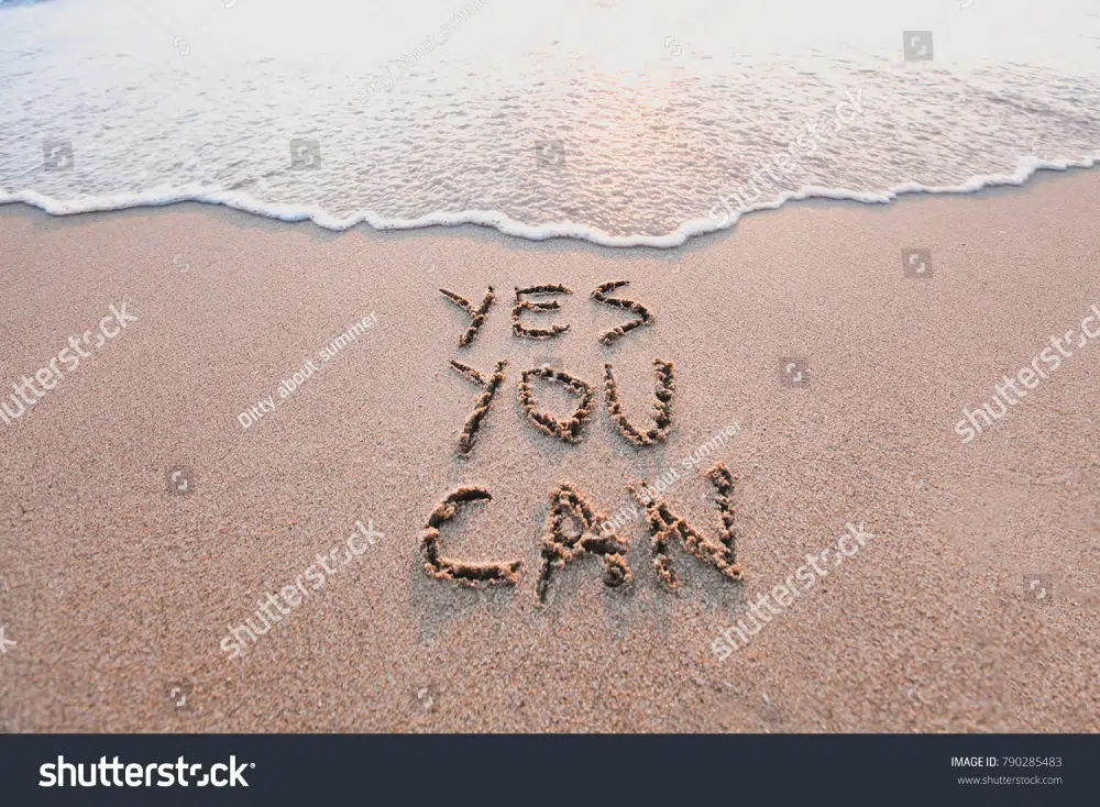 Free Motivational Wallpapers to have for 2022: "Yes You Can"