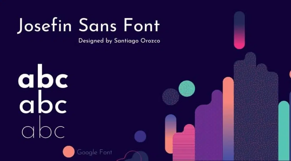 Josefin Sans - web safe font