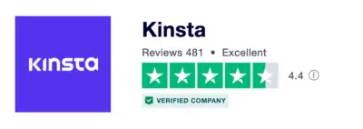Kinsta Trustpilot Reviews