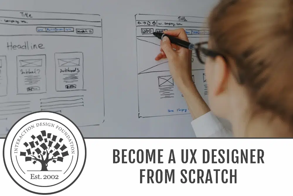 How to become a UX designer from scratch course