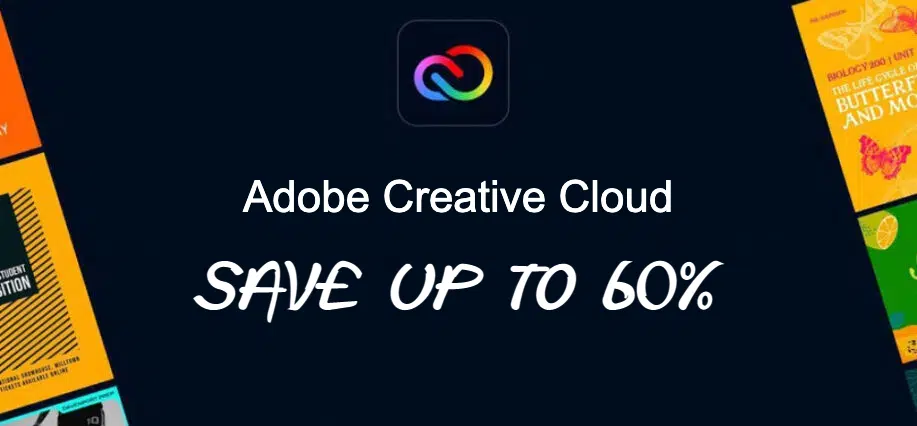 Adobe Banner - Creative Cloud Discounts