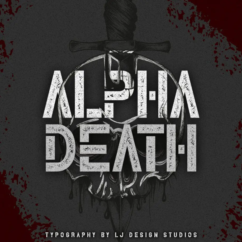 Alpha Death Font