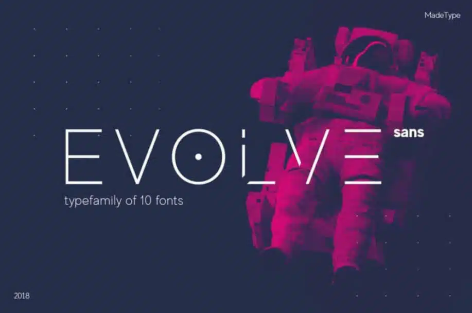 Evolve - Modern Font
