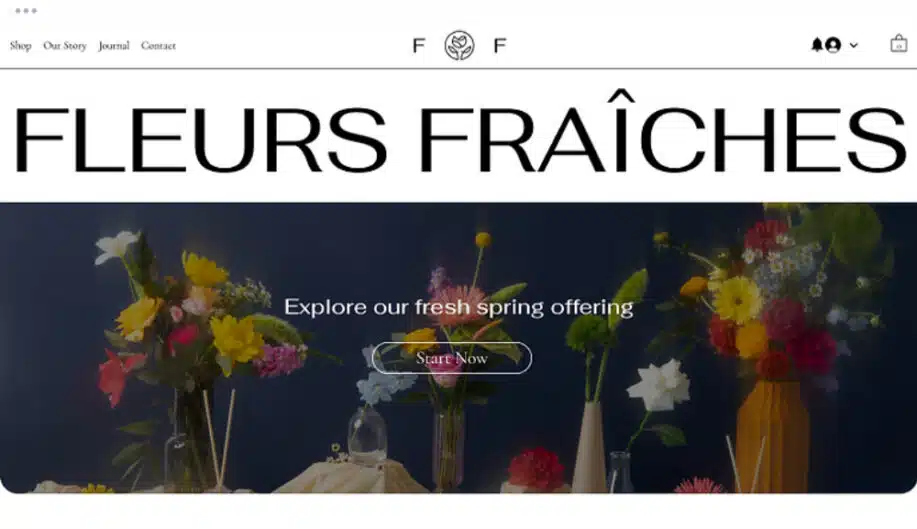 Flower Shop Website Template
