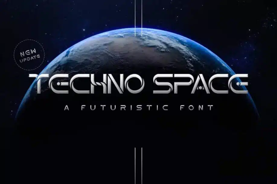 Techno Space Futuristic Font