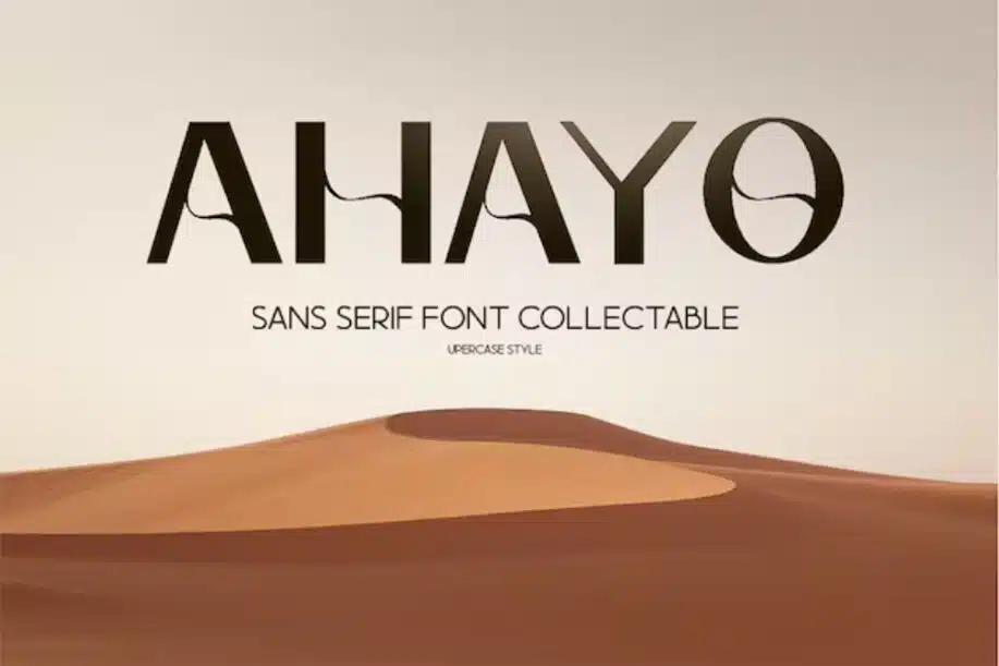 Ahayo - Elegant & Classy Font