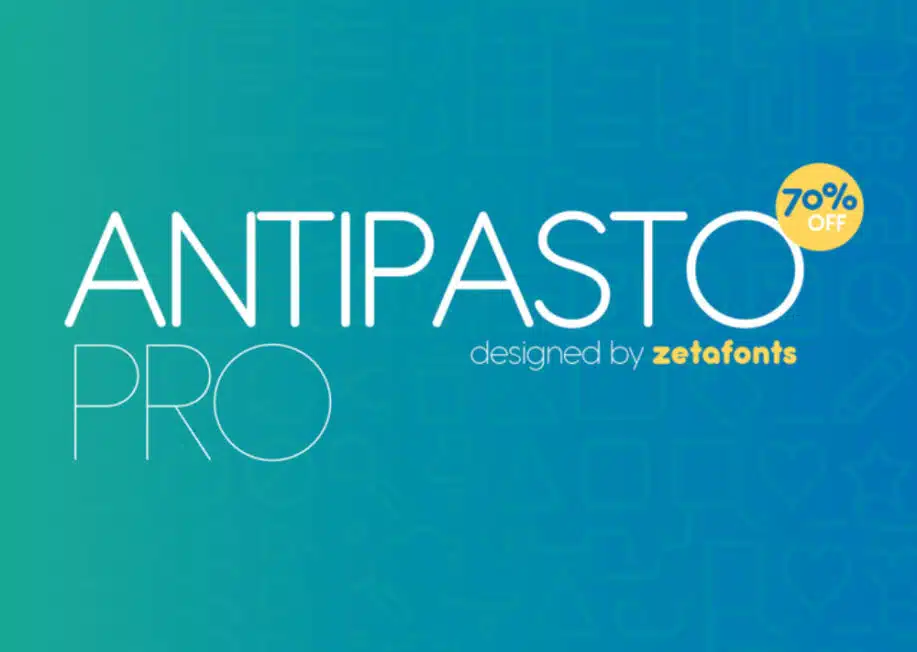 Antipasto Pro Font Family