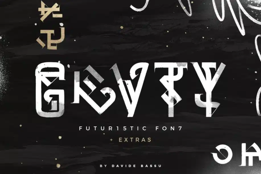 GRVTY – Futuristic Font