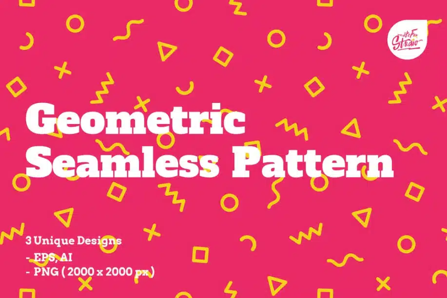Seamless Geometric Pattern Designs