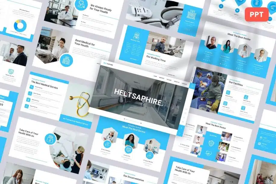 Heltsaphire - Medical PowerPoint Template