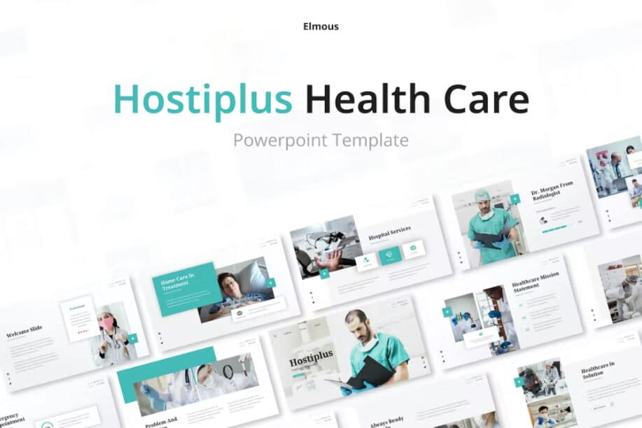 Best Nursing PowerPoint Template: Hostiplus