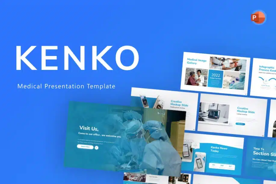 Best Nursing PowerPoint Template: 
Kenko